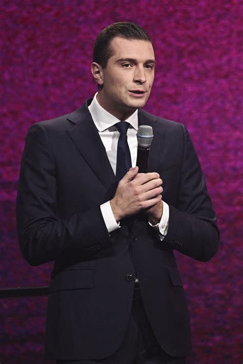 Photo Jordan Bardella Les Candidats à Lélection Présidentielle Participent Au Grand Débat