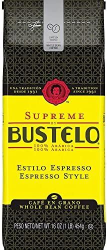 Amazon Supreme By Bustelo Whole Bean Espresso Coffee Ounce