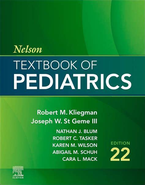 Nelson Textbook Of Pediatrics 2 Volume E Book EBook Kliegman