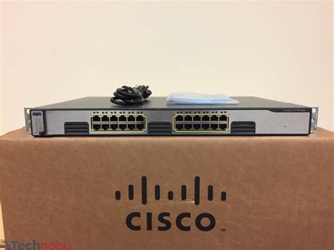 Cisco Catalyst 3750G WS C3750G 24T S Switch 24 Port Gigabit Layer 3