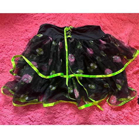 Hot Topic Invader Zim Gir Cupcake Skirt Size Or Depop
