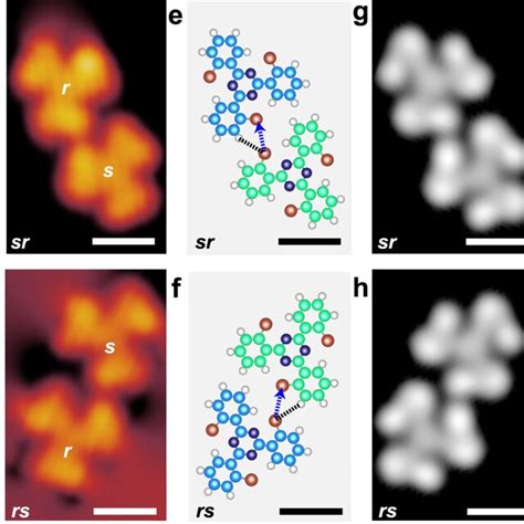 Stm Images And Molecular Models Of The D Racemic Zzrs A B