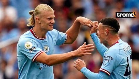 Manchester City Gan A Crystal Palace Con Hat Trick De Haaland