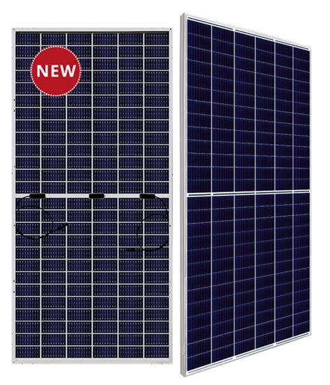 Tấm Pin Canadian Bihiku5 Bifacial High Power Dual Cell Perc Module Công