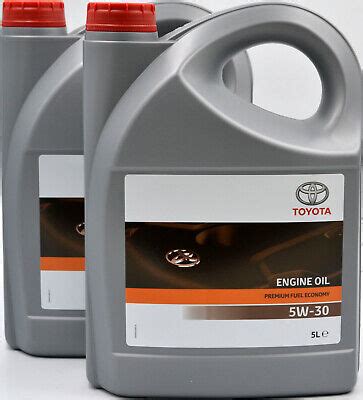 2x5 Liter ORIGINAL Toyota Motoröl Öl PREMIUM FUEL ECONOMY 5W 30 08880