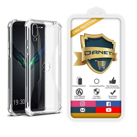 Capa Capinha Air Anti Impacto Xiaomi Black Shark Pro Primeiros