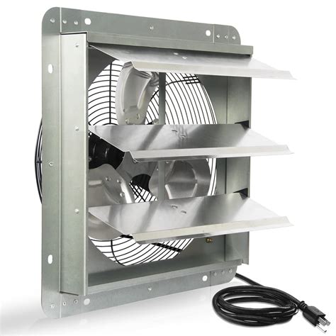 Buy 14 Inch Shutter Exhaust Fan With 1 65 Meters Power Cord Wall Ed High Speed 1950cfm Vent