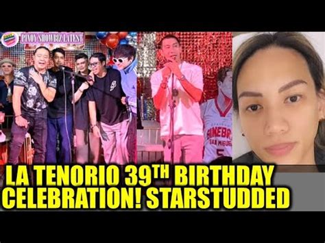 LA TENORIO MAY REBELASYON TUNGKOL SACANCER SA KANYANG BIRTHDAY DANIEL