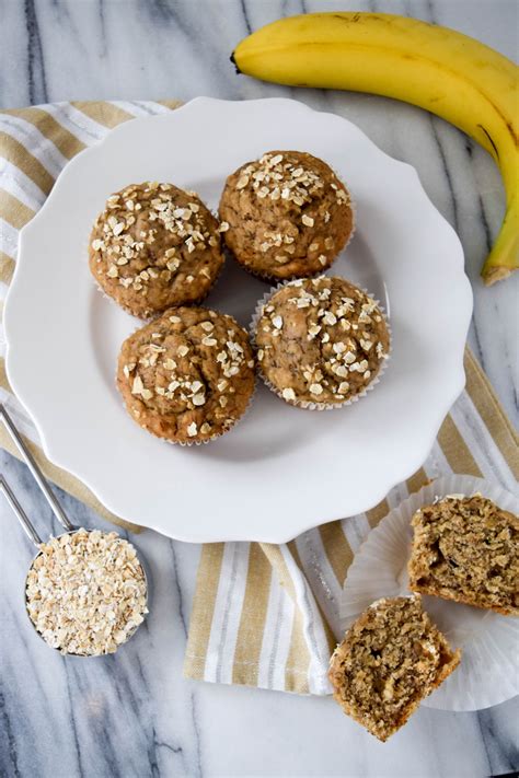 Egg Free Nut Free Banana Oat Muffins for Toddlers- Toddler muffins ...