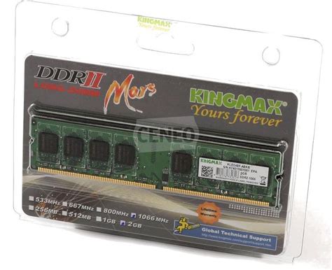 KINGMAX 2GB DDR2 1066MHz - Pamięć RAM - Opinie i ceny na Ceneo.pl