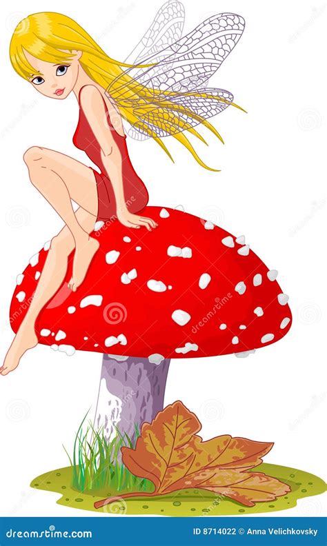 Mushroom Fairy Stock Photography - Image: 8714022