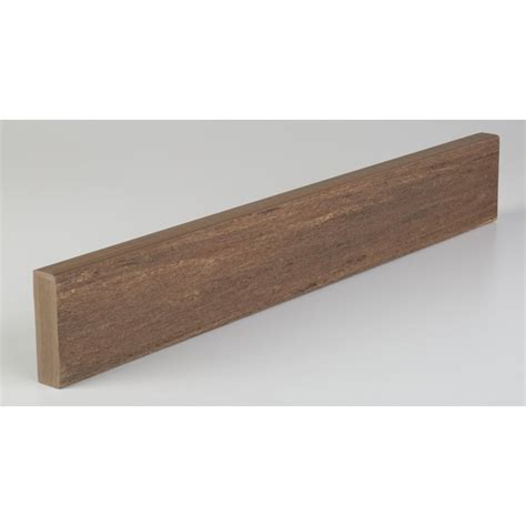 Timbertech Azek Vintage Narrow Width English Walnut Square Pvc Deck Board At