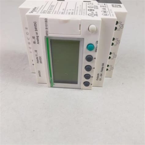 Jual Schneider SR3B101BD Zelio Smart Relay 10IO 24vdc Clock Display