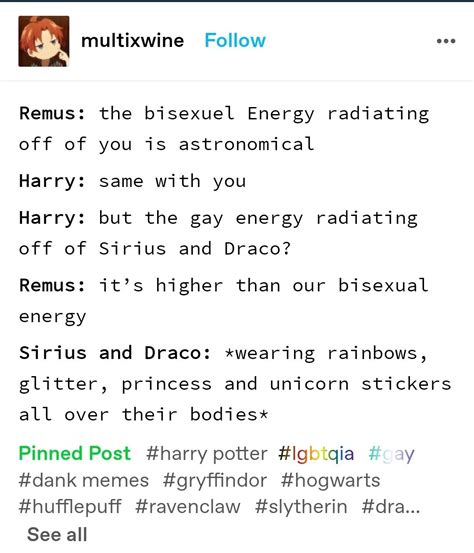 Pin By August J On Harry Potter Marauders And Fantastic Beasts Harry Potter Comics Gay