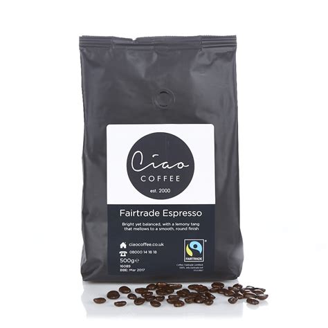 Ciao Fairtrade Organic Coffee Beans