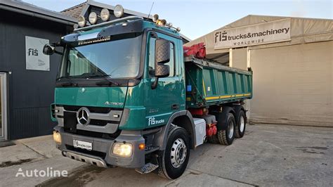 Mercedes Benz ACTROS 2641 K 6x4 Meiller Tipper Chassis 2013 Year Dump