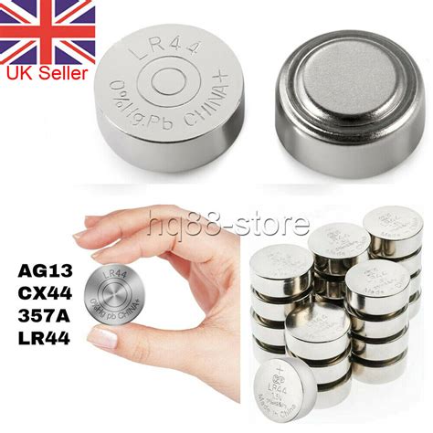 200pcs LR44 AG13 L1154 357 A76 Alkaline Button Coin Cells Batteries EBay