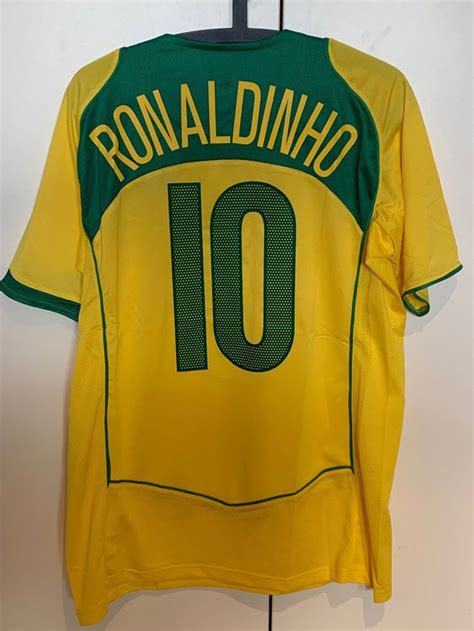 Ronaldinho Brasilien Trikot Retro Kaufen Auf Ricardo