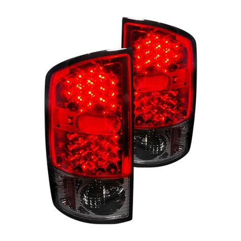 Spec D Lt Ram Rled Ks Chrome Red Smoke Led Tail Lights