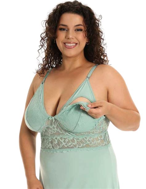 Camisola Amamenta O Plus Size P S Parto Tj Vip