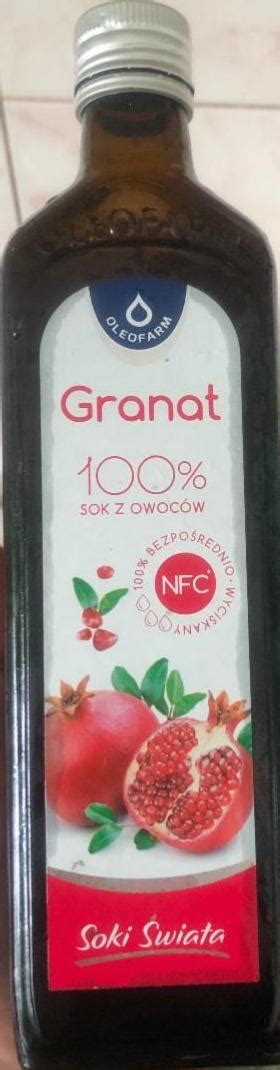 Sok Z Owoc W Granatu Oleofarm