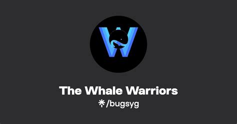 The Whale Warriors Instagram TikTok Linktree