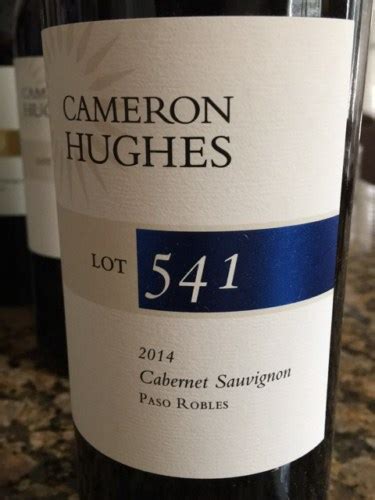 Cameron Hughes Lot 541 Cabernet Sauvignon Vivino Australia