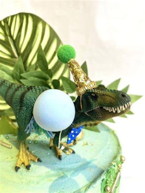 T Rex Cake Topper T Rex Dinosaur Cake Topper Dinosaur Theme T Rex Decorations