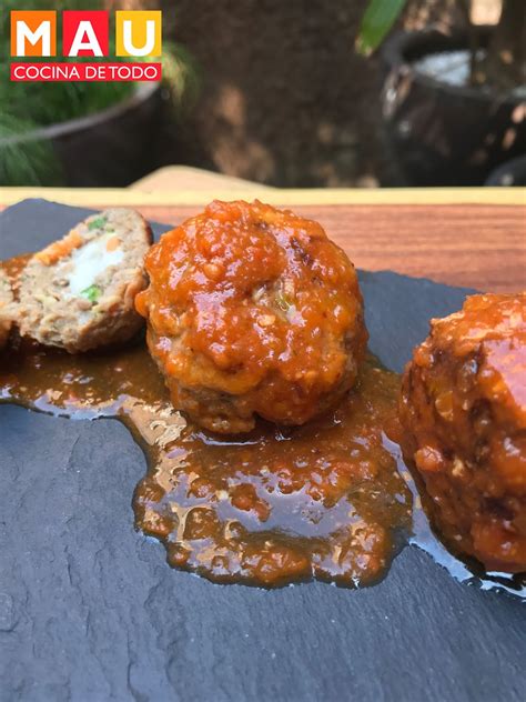 Descubrir Imagen Receta De Albondigas En Chipotle Con Queso