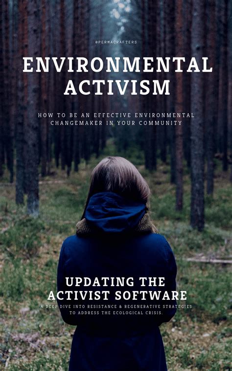 Environmental Activism Ebook - Permacrafters