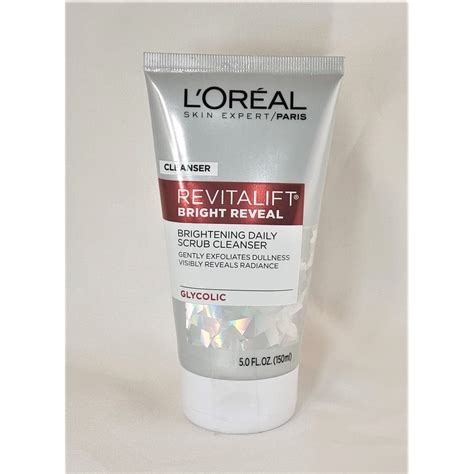 L Oreal Paris Revitalift Bright Reveal Scrub Cleanser 150ml From USA