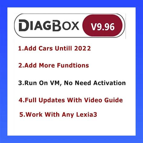 Diagbox Diagbox V Outil Pleine Auto R Paration De Voiture Mise