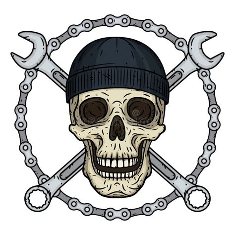 Wrench Skeleton Stock Illustrations Wrench Skeleton Stock