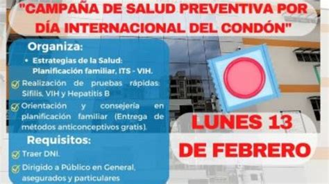 Campaña De Salud Preventiva Por El Día Internacional Del Condón Noticias Hospital General