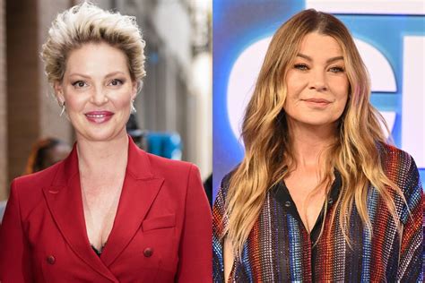 Katherine Heigl Y Ellen Pompeo De Greys Anatomy Se Reencontraron