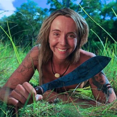 Eva Rupert On Naked Afraid Xl Sliced Her Finger Open And Had It