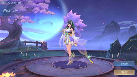 How To Get Kaguras Water Lily Annual Starlight Skin W Free Tokens For