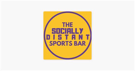 ‎The Socially Distant Sports Bar on Apple Podcasts