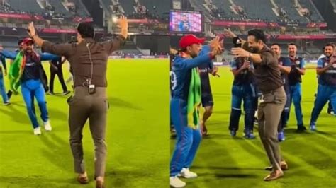 Watch Irfan Pathan Leaves Post Match Interview To Dance With Rashid