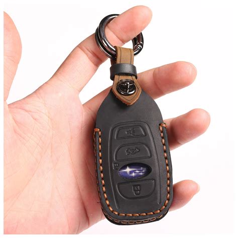 Subaru Key Fob Cover Leather Genuine Leather Key Fob Etsy