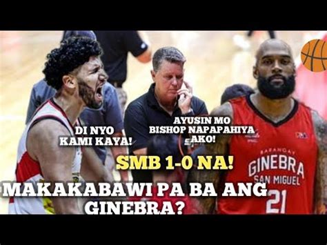 TIM CONE PROBLEMADO GINEBRA NAMMILIGRO NA KAKAYANIN BA NILA ANG SMB