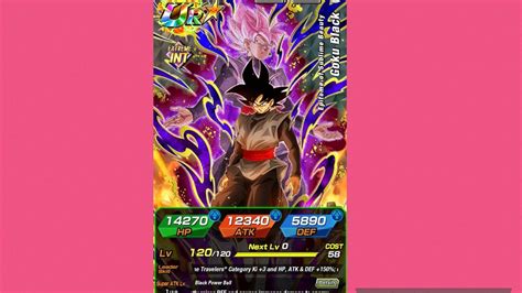 DBDB INT SSJ Rose Goku Black Showcase YouTube