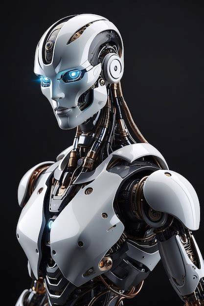 Premium Photo 3d Rendering Artificial Intelligence Robot Or Cyborg