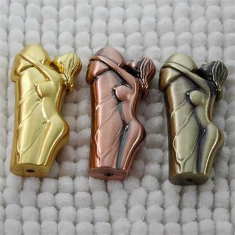 Free Shipping 3pcslot Novelty Gadget Creative T Sexy Funny Beauty Penis Lighters Windproof