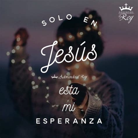 Solo En Jesús Hay Esperanza Y Salvación ️ Adorando Al Rey