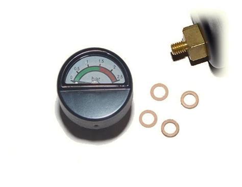 Dampfshop Ch Wilesco Manometer Mit R Ckseitigem M Gewinde Inkl