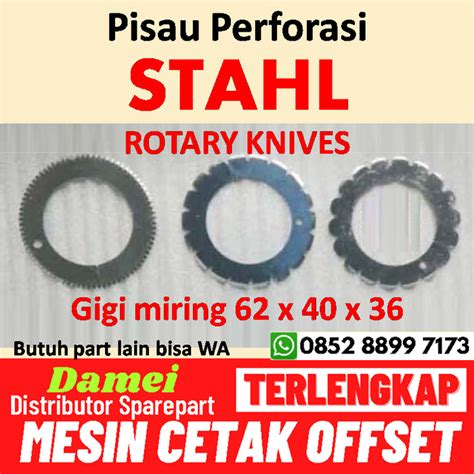 Pisau Porporasi Kertas Gordon Smith