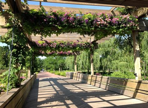 Chicago Botanic Garden In Glencoe Where East Meets Midwest Us