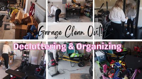 Garage Clean Out Messy Garage Transformation Extreme Cleaning