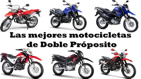 Las mejores motocicletas de Doble Propósito del 2024 YouTube